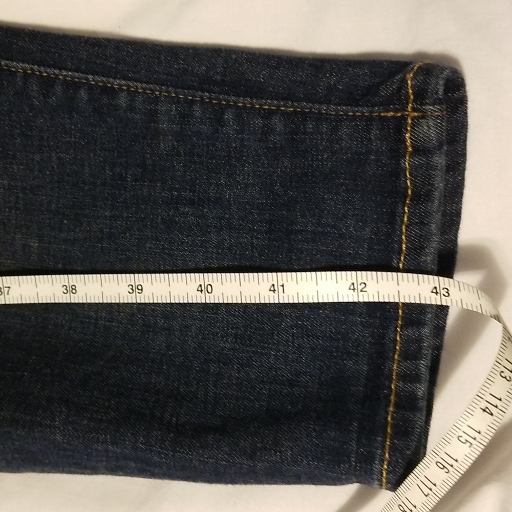 Madewell 10" High Rise Skinny Jeans Blue - Picture 11 of 15